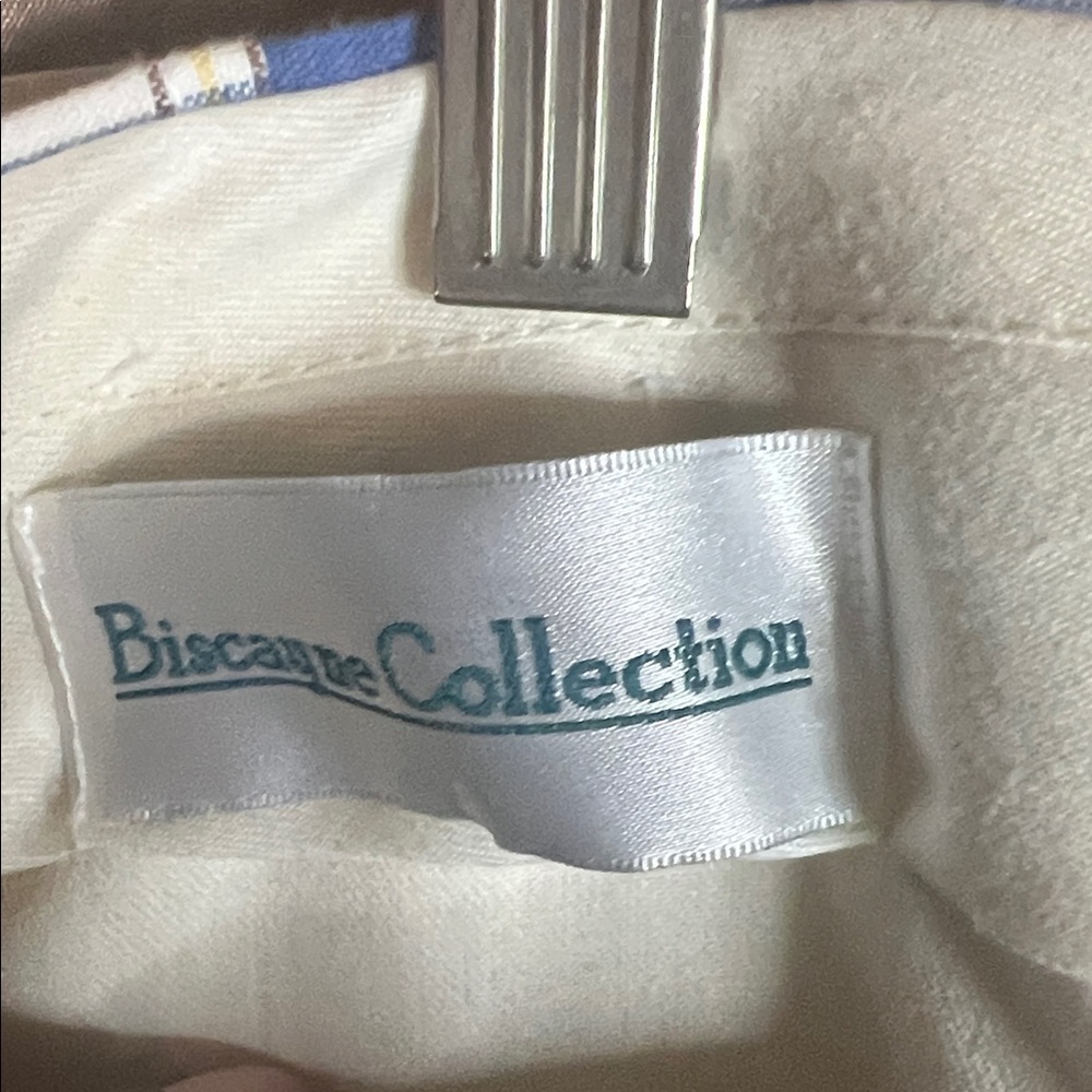 Biscayne Collection Madras Plaid Patchwork Pants … - image 2